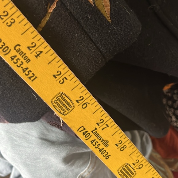 Chadwick’s black embroidered leaves flowers branches size 16 never worn - Picture 15 of 16